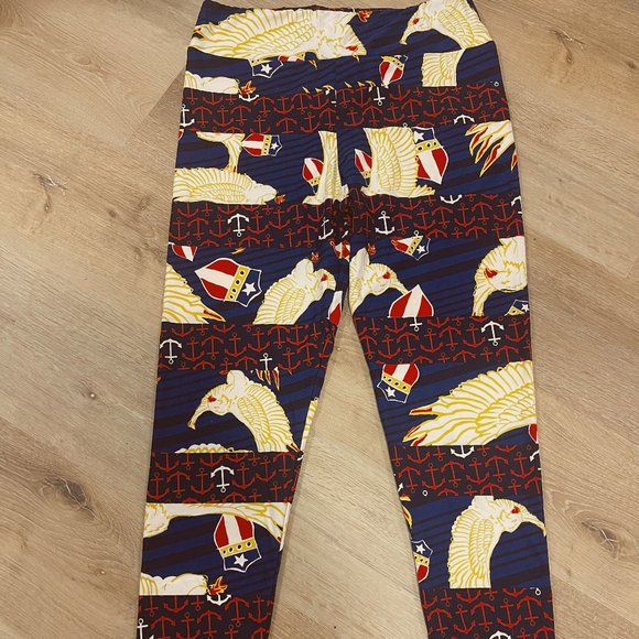 Nortical Anchor American Eagle leggings in Tall & Curvy. NEVER WORN! 20% off 3+ - Picture 1 of 3